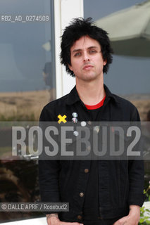 The band GREEN DAY.7/2O12.session. ©DALLE APRF/Rosebud2
