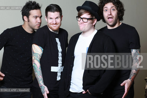 FALL OUT BOY.3/2013.VIOLENCE/ DALLE ©DALLE APRF/Rosebud2