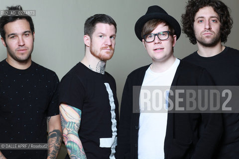 FALL OUT BOY.3/2013.VIOLENCE/ DALLE ©DALLE APRF/Rosebud2