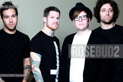 FALL OUT BOY.3/2013.VIOLENCE/ DALLE ©DALLE APRF/Rosebud2