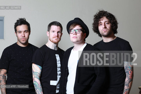 FALL OUT BOY.3/2013.VIOLENCE/ DALLE ©DALLE APRF/Rosebud2