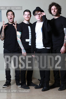 FALL OUT BOY.3/2013.VIOLENCE/ DALLE ©DALLE APRF/Rosebud2