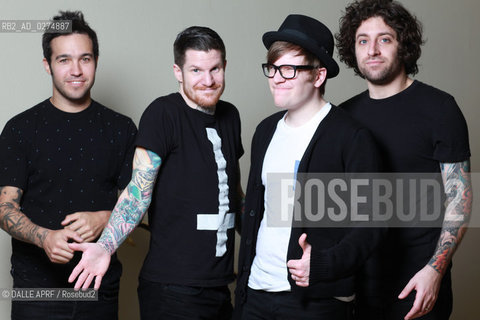 FALL OUT BOY.3/2013.VIOLENCE/ DALLE ©DALLE APRF/Rosebud2