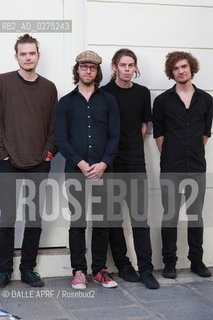 HALF MOON RUN.Paris 4/2013. ©DALLE APRF/Rosebud2