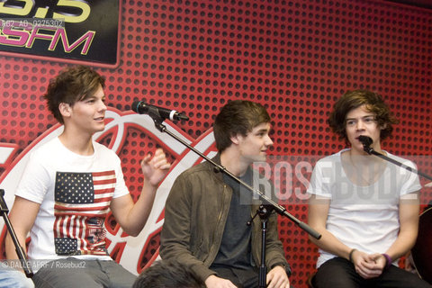 British boy band One Direction at 103.5 KISS FM Chicago Radio Coca Cola Lounge.2012. ©DALLE APRF/Rosebud2