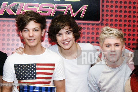 British boy band One Direction at 103.5 KISS FM Chicago Radio Coca Cola Lounge.2012. ©DALLE APRF/Rosebud2
