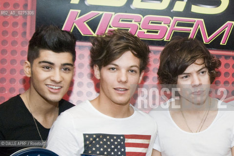 British boy band One Direction at 103.5 KISS FM Chicago Radio Coca Cola Lounge.2012. ©DALLE APRF/Rosebud2