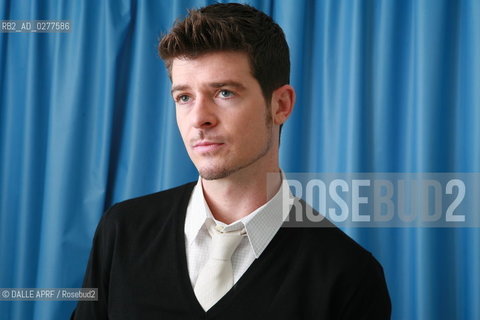 Robin THICKE.PARIS. ©DALLE APRF/Rosebud2