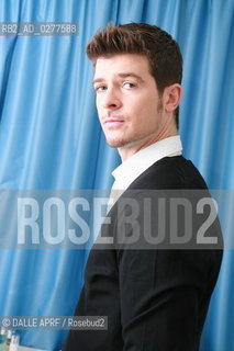 Robin THICKE.PARIS. ©DALLE APRF/Rosebud2