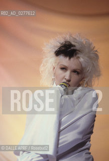 Cyndi LAUPER.1989. ©DALLE APRF/Rosebud2