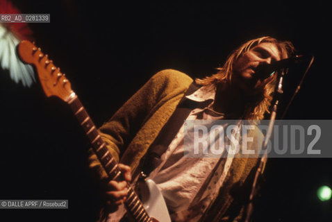 Kurt COBAIN.NIRVANA. ©DALLE APRF/Rosebud2