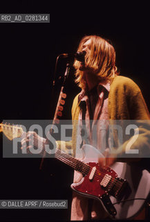 Kurt COBAIN.NIRVANA.1994. ©DALLE APRF/Rosebud2