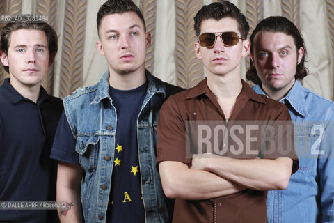 ARCTIC MONKEYS.6/2013. ©DALLE APRF/Rosebud2