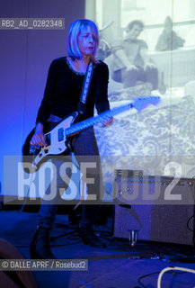 BIRMINGHAM, UK - OCTOBER 19-21: Kim Gordon performing as part of Body/Head during Supersonic Festival at The Custard Factory, Birmingham UK on October 19-21, 2012 ©DALLE APRF/Rosebud2