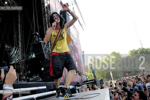 Gogol Bordello, Main Stage, Festival Sziget, Budapest, 14 août 2011, Fabien Chareix/Agence Dalle ©DALLE APRF/Rosebud2