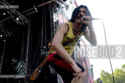Gogol Bordello, Main Stage, Festival Sziget, Budapest, 14 août 2011, Fabien Chareix/Agence Dalle ©DALLE APRF/Rosebud2