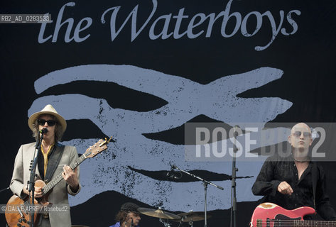 The Waterboys.Festival Rock en Seine.Domaine national de Saint-Cloud.26 août 2012..credit: Michela Cuccagna ©DALLE APRF/Rosebud2