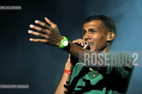 Stromae aux Francofolies de la Rochelle 2011.. ©DALLE APRF/Rosebud2