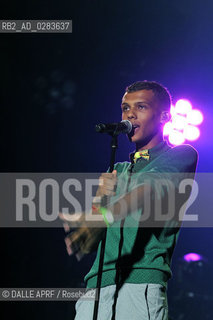 Stromae aux Francofolies de la Rochelle 2011.. ©DALLE APRF/Rosebud2