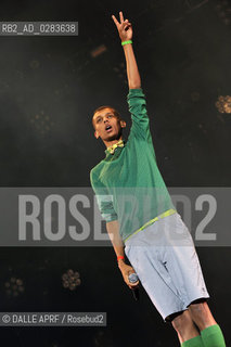 Stromae aux Francofolies de la Rochelle 2011.. ©DALLE APRF/Rosebud2