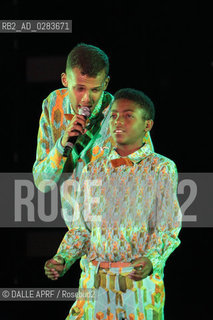 Stromae.NRJ In The Park.Charleroi.14/09/2013.credit: PIERARD/ DALLE ©DALLE APRF/Rosebud2