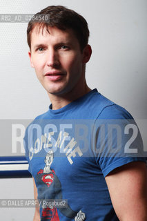 JAMES BLUNT.10/2013. ©DALLE APRF/Rosebud2