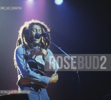 Bob MARLEY.1980 France. ©DALLE APRF/Rosebud2