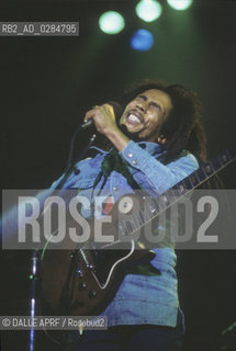 Bob MARLEY.1980 France. ©DALLE APRF/Rosebud2