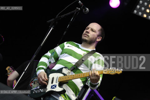 Scottish band Mogwai performs live on stage during 5th edition of the Rock en Seine music festival, at Saint-Cloud near Paris, France, on August 24, 2007. Photo by DANNY/DALLE ©DALLE APRF/Rosebud2