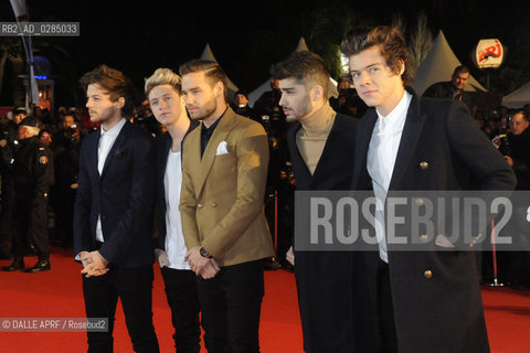 ONE DIRECTION.cannes-NRj wards.14/12/2013. ©DALLE APRF/Rosebud2