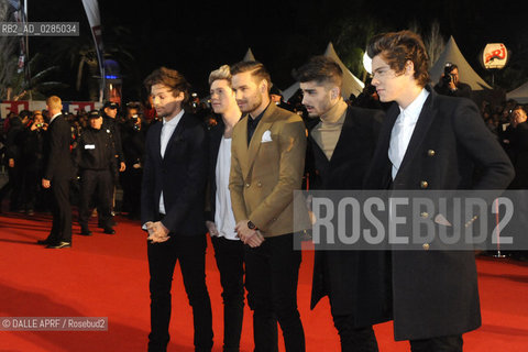 ONE DIRECTION.cannes-NRj wards.14/12/2013. ©DALLE APRF/Rosebud2