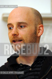MOBY -..PHOTOGRAPHED EXCLUSIVELY BY ELLIOTT FRANKS IN LONDON- 3/2/05 PRIOR TO THE RELEASE OF HIS NEW SINGLE ON 28/2/05 AND HIS NEW ALBUM IN MID MARCH..Photograph by: ELLIOTT FRANKS / LIVEPIX/ DALLE ©DALLE APRF/Rosebud2