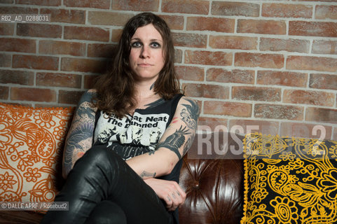 LAURA JANE GRACE  (  ex  tom Gabel).AGAINST ME.2/2014 PAris. ©DALLE APRF/Rosebud2