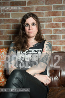 LAURA JANE GRACE  (  ex  tom Gabel).AGAINST ME.2/2014 PAris. ©DALLE APRF/Rosebud2
