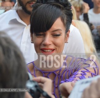 Lily ALLEN.gd Journal -canal+.CAnnes  5/20014.` ©DALLE APRF/Rosebud2
