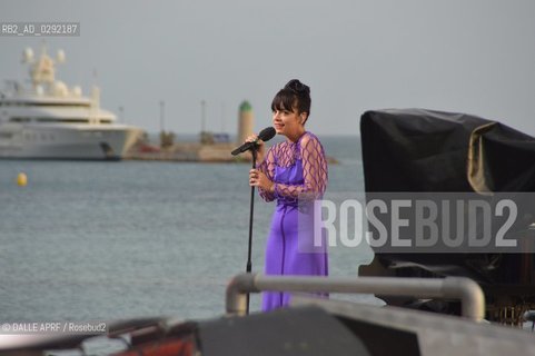 Lily ALLEN.gd Journal -canal+.CAnnes  5/20014.` ©DALLE APRF/Rosebud2
