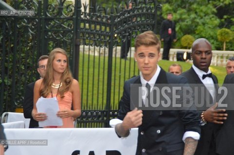 JUSTIN BIEBER.Cannes 2014. ©DALLE APRF/Rosebud2