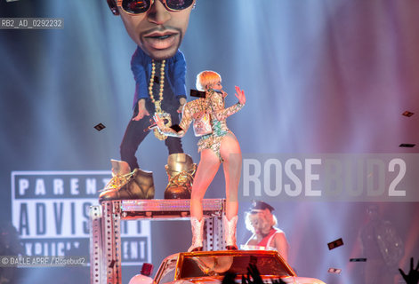 MILEY CYRUS.Bangerz Tour 2014 - 24/05/2014 - Lyon.Credit : Marino/DALLE ©DALLE APRF/Rosebud2
