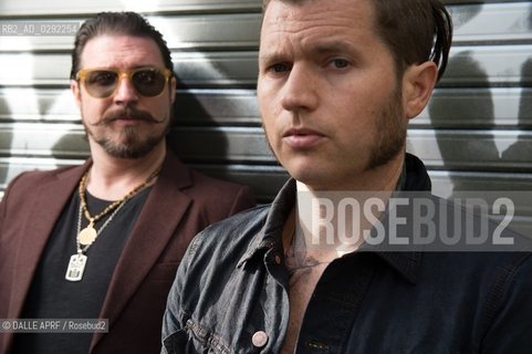 Rival sons.Jay Buchanan +  Scott Holiday.4/2014. ©DALLE APRF/Rosebud2