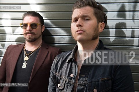 Rival sons.Jay Buchanan +  Scott Holiday.4/2014. ©DALLE APRF/Rosebud2