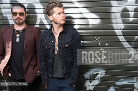 Rival sons.Jay Buchanan +  Scott Holiday.4/2014. ©DALLE APRF/Rosebud2