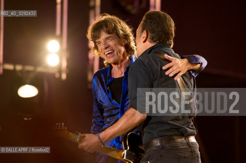 .Rolling Stones with guest Bruce Springsteen - Festival Rock in Rio Lisboa 2014.credit: WAYNE/ DALLE ©DALLE APRF/Rosebud2