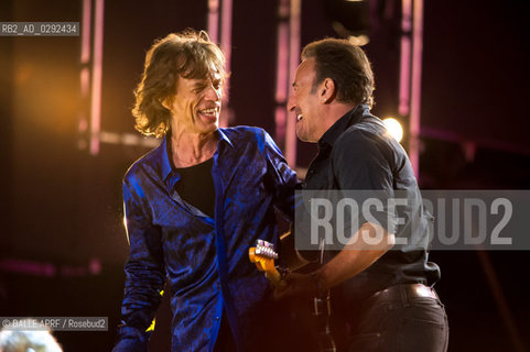.Rolling Stones with guest Bruce Springsteen - Festival Rock in Rio Lisboa 2014.credit: WAYNE/ DALLE ©DALLE APRF/Rosebud2