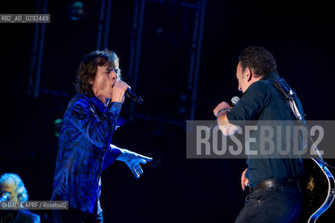.Rolling Stones with guest Bruce Springsteen - Festival Rock in Rio Lisboa 2014.credit: WAYNE/ DALLE ©DALLE APRF/Rosebud2