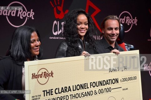 RIHANNA.5/6/2014 HARD ROCK CAfé  PARIS. ©DALLE APRF/Rosebud2