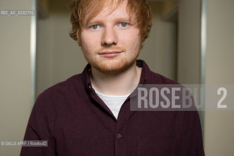 Ed SHEERAN.4/2014. ©DALLE APRF/Rosebud2