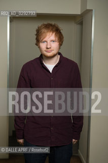 Ed SHEERAN.4/2014. ©DALLE APRF/Rosebud2