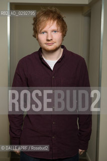 Ed SHEERAN.4/2014. ©DALLE APRF/Rosebud2