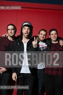 ALL TIME LOW.Paris  3 - 2014. ©DALLE APRF/Rosebud2