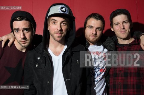 ALL TIME LOW.Paris  3 - 2014. ©DALLE APRF/Rosebud2